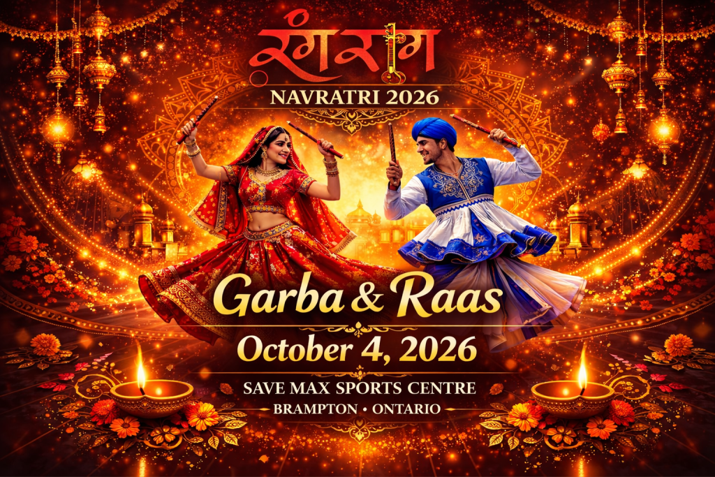Navratri Mahotsav 2026 Brampton – Spectacular Garba Night